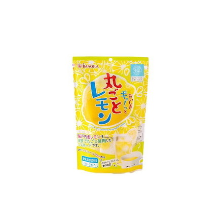 【10個セット】 今岡 おいしさギューッと丸ごとレモン 15gx9袋 x10