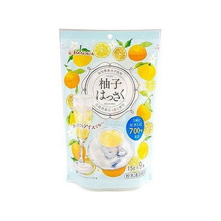 【10個セット】 今岡 柚子はっさく 15gx9袋 x10