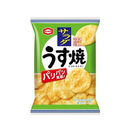 亀田製菓 サラダ うす焼 26g x10 10個セット