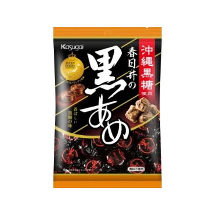 【単品6個セット】 春日井製菓 黒あめ 134g