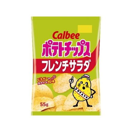 【単品12個セット】 カルビー ポテトチップス フレンチサラダ 55g