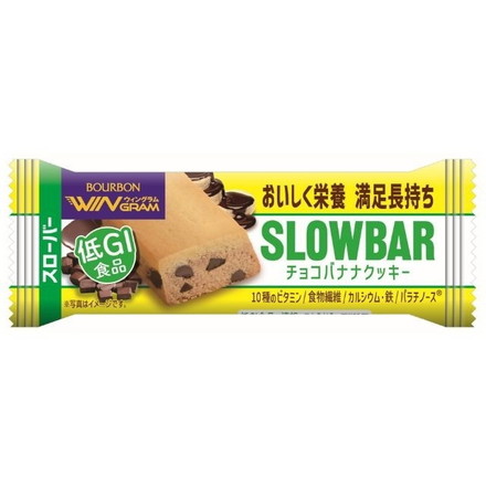 【単品9個セット】 ブルボン スローバーチョコバナナクッキー 41g