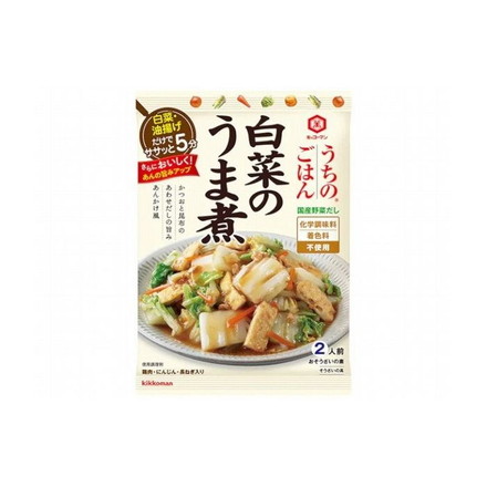 【10個セット】 キッコーマン うちのごはん 白菜のうま煮 129g x10コ