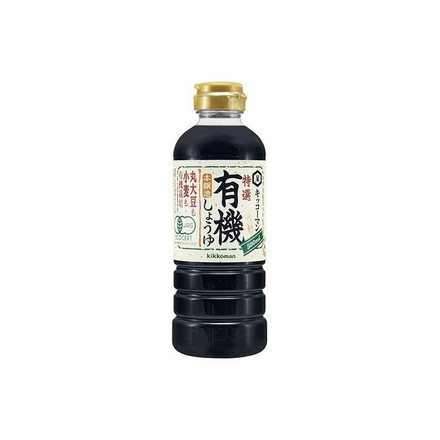 【12個セット】 キッコーマン 特選有機しょうゆ ペット 500ml x12 まとめ売り セット販売 お徳用 おまとめ品