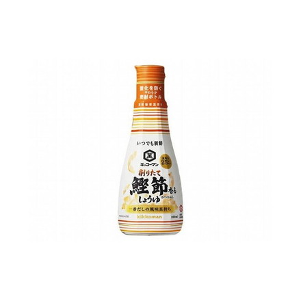 【まとめ買い】 キッコーマン 削りたて鰹節香るしょうゆ 200g x12個セット 食品 まとめ セット セット買い 業務用
