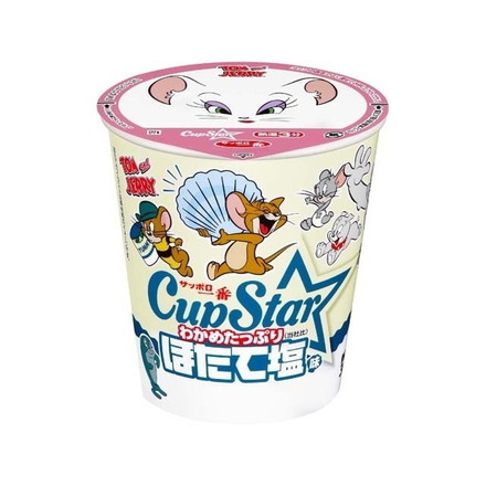 【単品12個セット】 サッポロ一番 カップスター ほたて塩味 60g