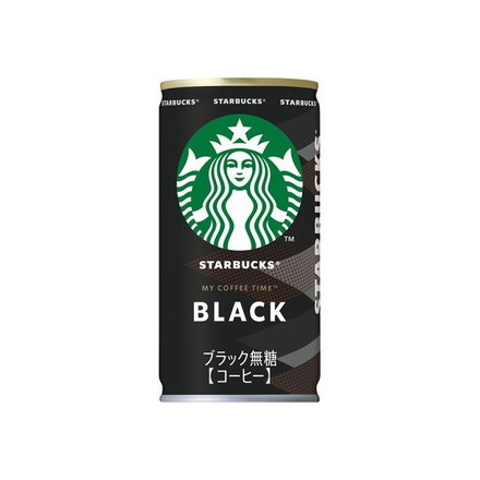 【単品30個セット】 サントリー スターバックス ブラック 缶 185g