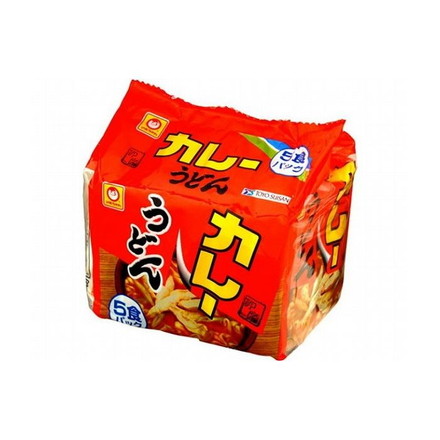 【6個セット】 マルちゃん カレーうどん 甘口 5食 100gX5 x6コ