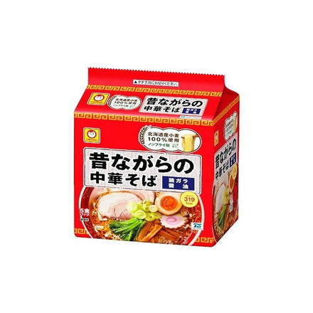 【6個セット】 マルちゃん 昔ながらの中華そば 5食 108gX5 x6 まとめ売り セット販売 お徳用 おまとめ品