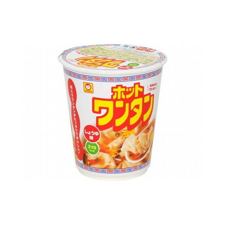 【まとめ買い】 マルちゃん ホットワンタン しょうゆ 46g x12個セット 食品 まとめ セット セット買い 業務用