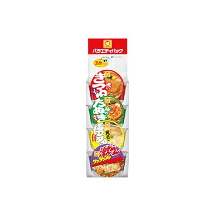 マルちゃん まめバラエティパック4P 東 40g4食 x6 6個セット