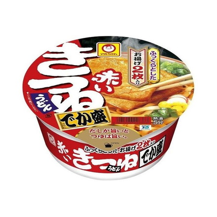 【12個セット】 マルちゃん 赤いきつねうどん でか盛 東 136g x12コ