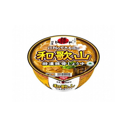 【まとめ買い】 日清 麺ニッポン 和歌山特濃豚骨しょうゆ カップ 124g x12個セット 食品 まとめ セット セット買い 業務用