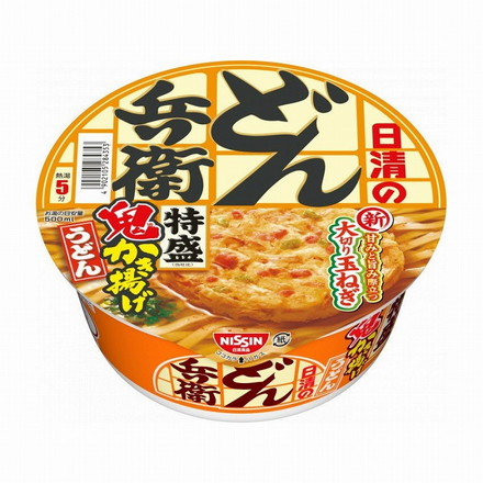 【単品12個セット】 日清食品 どん兵衛特盛鬼かき揚げうどん カップ 136gx12 まとめ買い まとめ売り お徳用 大容量 セット販売