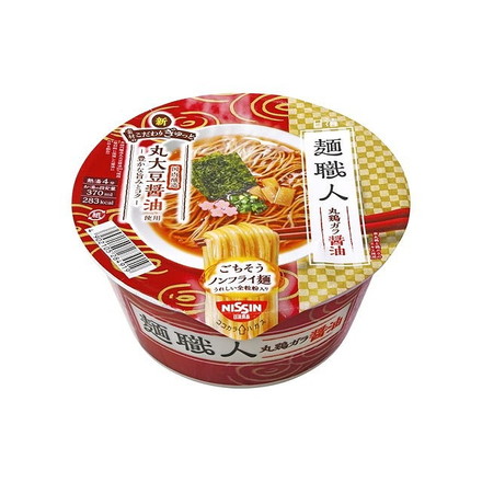 【単品12個セット】 日清食品 麺職人 醤油 カップ 87gx12 まとめ買い まとめ売り お徳用 大容量 セット販売