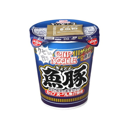 【単品20個セット】 日清食品 カップヌードル 魚豚 カップ 85g