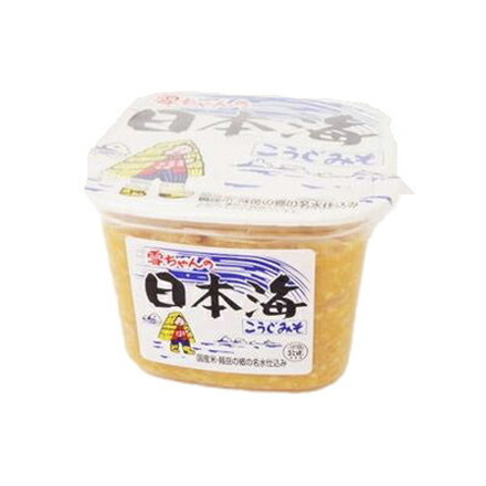 【6個セット】 日本海味噌醤油 雪ちゃん C81 カップ 800g x6