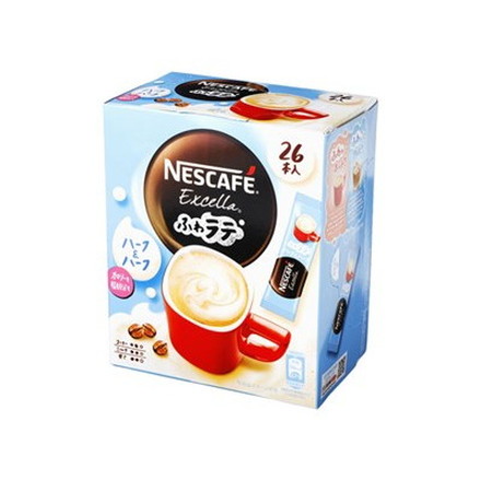 ネスカフェ エクセラふわラテハーフハーフ 117g x6 6個セット