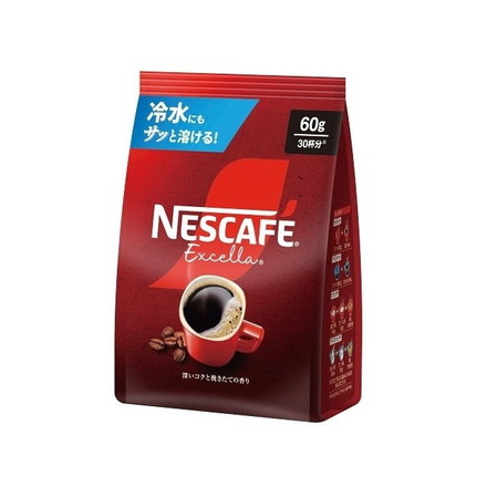 【単品12個セット】 ネスカフェ エクセラ つめかえ用袋 60g