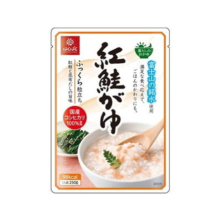 はくばく 紅鮭がゆ 250g x8 8個セット