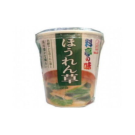 【まとめ買い】マルコメ 料亭の味 ほうれん草 カップ 1食 x6個セット まとめ セット セット買い 業務用