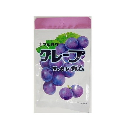 【10個セット】 丸川 グレープフーセンガム チャック袋 47g x10 まとめ買い まとめ売り お徳用 大容量 セット販売