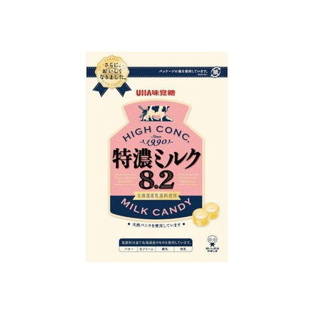 【6個セット】 UHA味覚糖 特濃ミルク8.2 88g x6 まとめ売り セット販売 お徳用 おまとめ品
