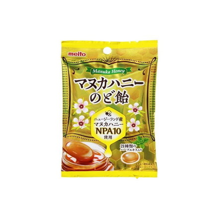 【単品10個セット】 名糖 マヌカハニーのど飴 51g