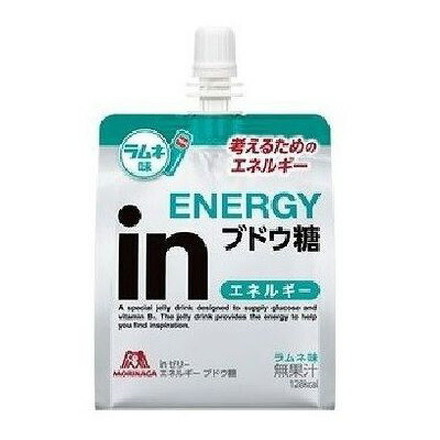 【6個セット】 森永製菓 inゼリー エネルギーブドウ糖 180g x6 まとめ売り セット販売 お徳用 おまとめ品