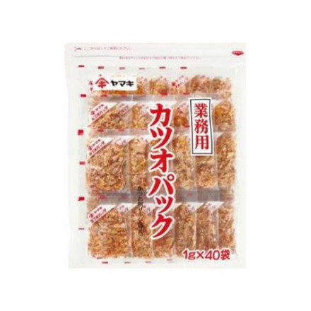 【10個セット】 ヤマキ カツオパック 1gX40P