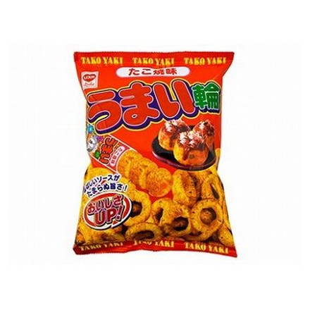 【12個セット】 リスカ うまい輪たこ焼味 75g x12