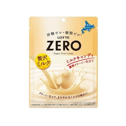 【単品6個セット】 ロッテ ゼロミルクキャンディ袋 50g