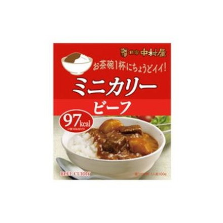 【10個セット】 中村屋 ミニカリービーフ 100g x10