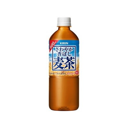 キリン さわやか香ばし麦茶 ペット 600ml x24 24個セット