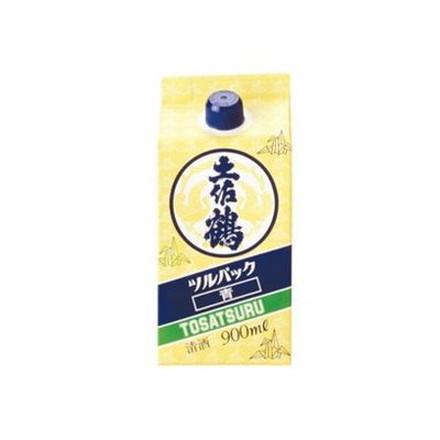 清酒 良等 土佐鶴 ツルパック(青) 900ml