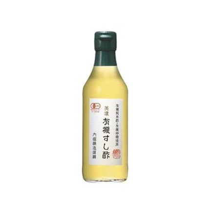 【6個セット】 内堀醸造 美濃 有機すし酢 瓶 360ml x6