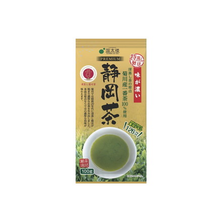 【単品12個セット】 国太楼 一番摘みプレミアム味が濃い静岡茶 100g
