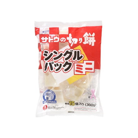 【単品12個セット】 サトウ サトウの切り餅 シングルパック 300g