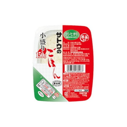 サトウ こだわりコシヒカリ 小盛り 150g x10 セット まとめ売り セット販売 お徳用 おまとめ品