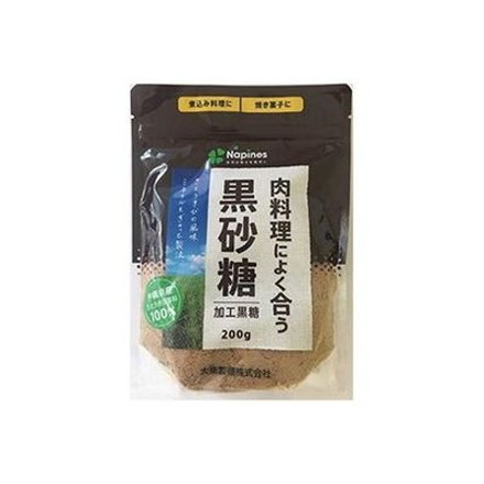 【10個セット】 大東製糖 黒砂糖 200g x10