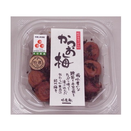 【単品12個セット】 マルヤマ食品 うす塩味紀州かつお梅 角カップ 180gx