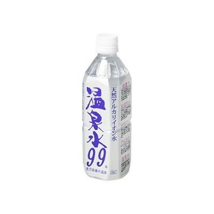 【24個セット】 エスオーシー 温泉水 99 ペット 500ml x24