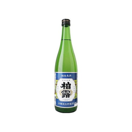 柏露酒造 柏露 本醸造 生貯蔵酒 720ml 日本酒 清酒 酒 Sake 新潟