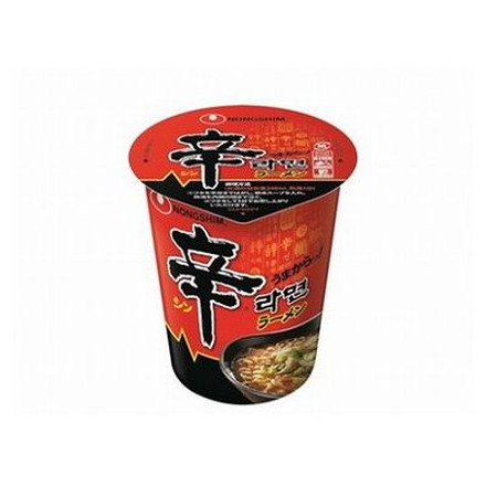 【12個セット】 農心ジャパン 辛カップラーメン 68g x12