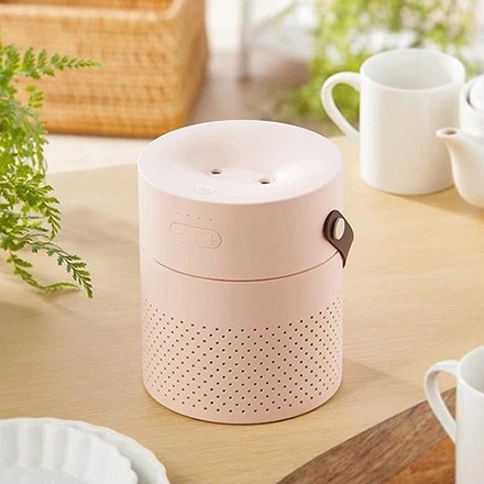 ADIR ポータブル加湿器デュアルミスト 卓上用 H40091 ピンク