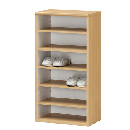 白井産業 スタンス シューズラック 六段 幅50cm ラック オープンラック 下駄箱 幅広 玄関ラック 収納