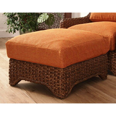 ウォーターヒヤシンス オットマン @CBi(アクビィ) ACS770DK 籐家具 インテリア ソファ オットマン