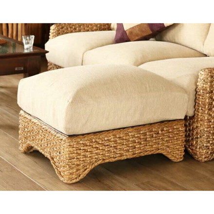 ウォーターヒヤシンス オットマン @CBi(アクビィ) ACS770NK 籐家具 インテリア ソファ オットマン