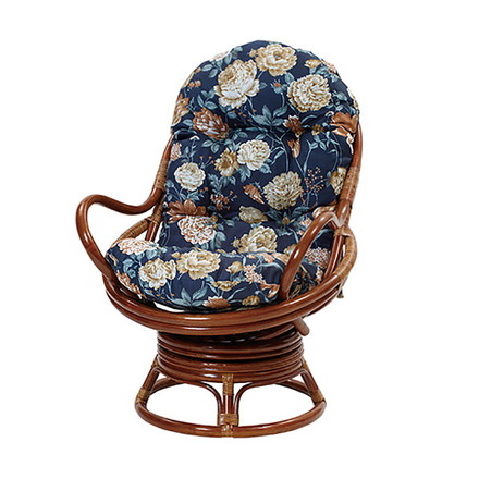 アジアン風 チェア 回転チェア 椅子 座椅子 ダイニング リビング