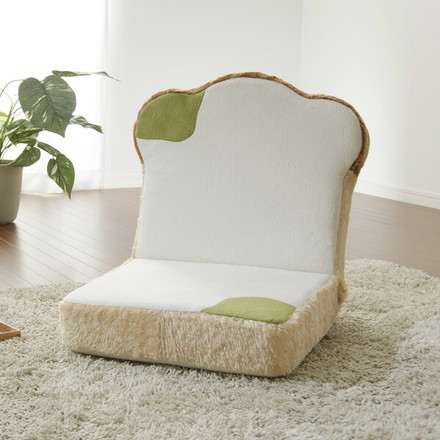 カバーリング カビパン座椅子 日本製 食パン カビ 座椅子 椅子 国産 コンパクト